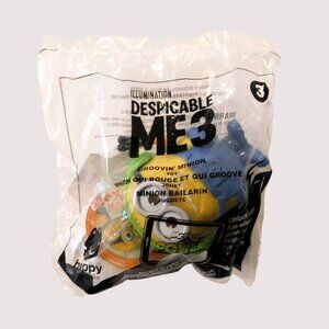 Despicable Me 3 Groovin Minion McDonalds Happy Meal Toy 2017 New Sealed